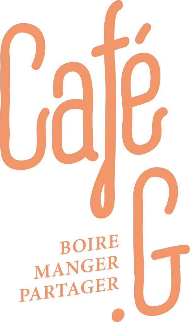 Logo Café G Paris corail